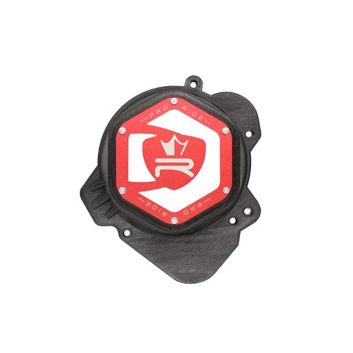 [KR731F] Tapa encendido Derbi KRM Pro Ride - negro/rojo