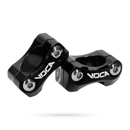 [VCR-SD960.V2/BK] Torretas manillar 28,6 mm Voca V2 HB28 CNC - negro