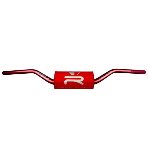 [KR857F] Manillar KRM Pro Ride d=28,6mm con protector - rojo