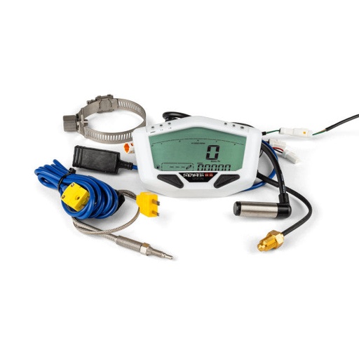 [S6-4081P/WH] Marcador velocidad digital Stage6 R/T MK2 con sensor EGT - blanco