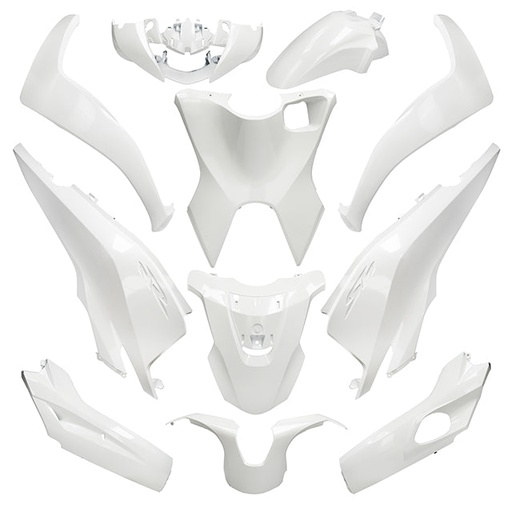 [AP55BP10.574.WP] Carenados Honda SH 125125 17-19 11 piezas AllPro - blanco metálico perla