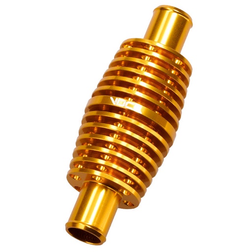 [VCR-RD11.RAD.BST/GO] Radiador tubo refrigerante D=17mm 106x40mm VOCA CNC Bestia - oro