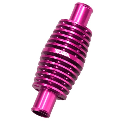 [VCR-RD11.RAD.BST/PU] Radiador tubo refrigerante D=17mm 106x40mm VOCA CNC Bestia - violeta