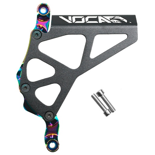 [VCR-SD40188.SP/TI] Protector de piñón CNC Minarelli AM6 Voca Racing - neocromado