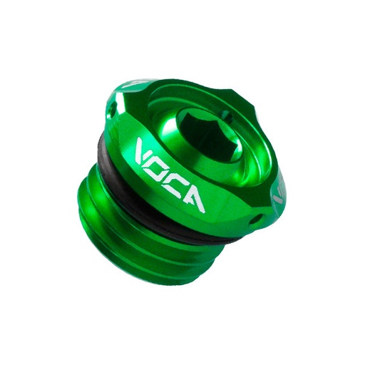 [VCR-SD9188.V2/GR] Tapón aceite VOCA EVO CNC V2 Minarelli AM6 - verde