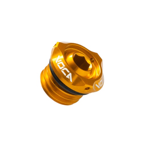 [VCR-SD9192.V2/GO] Tapón aceite VOCA EVO CNC V2 Derbi euro 2/3/4 - oro