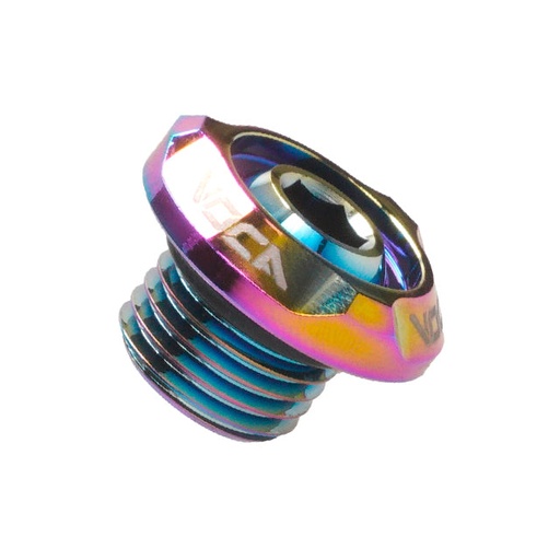 [VCR-SD9166/TI] Tapón de aceite Minarelli horizontal M14x1,5mm VOCA Racing - necromado