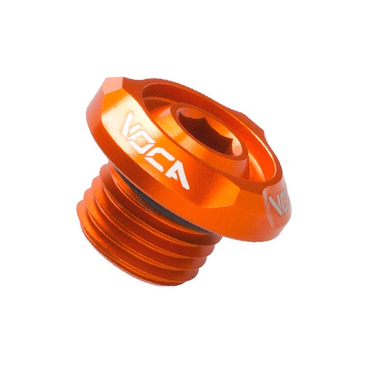 [VCR-SD9166/OR] Tapón de aceite Minarelli horizontal M14x1,5mm VOCA Racing - naranja