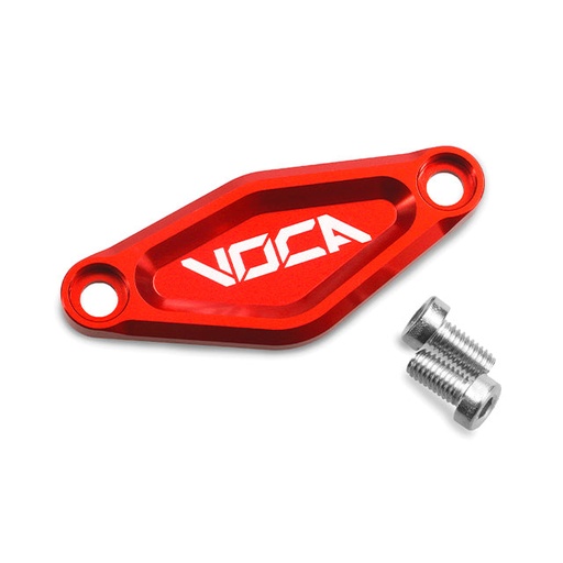 [VCR-SD71166/RE] Tapa motor de arranque Minarelli horizontal VOCA Racing - rojo