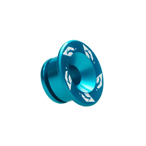[VCR-RD18DISC.01/CY] Casquillos disco de freno flotante VOCA Racing - azul cyan