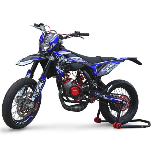 [VCR-SD-KIT-SHERCO/BL] Kit de vinilos VOCA Bestia Sherco 50cc 19 pegatinas - azul