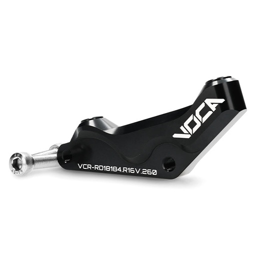 [VCR-RD18184.R16V.260] Soporte pinza freno Voca Sherco horquilla R16V Ø260