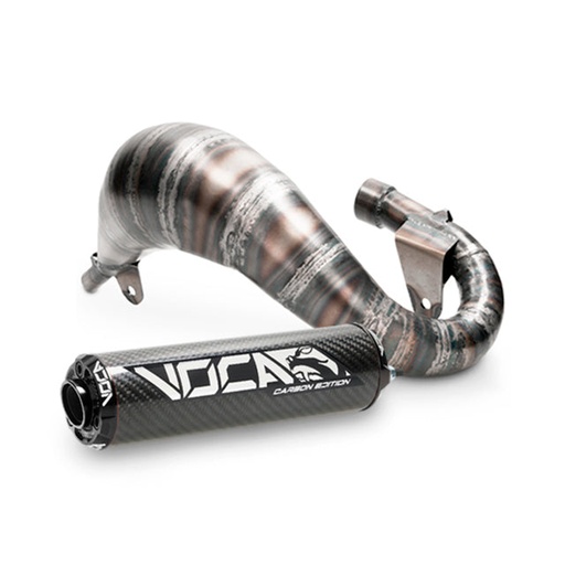 [VCR-RD37190.CC.CABK] Escape Beta RR Enduro/SM 2012-2020 Cross Carbon 80/90cc VOCA Racing - silenciador cazoleta negra