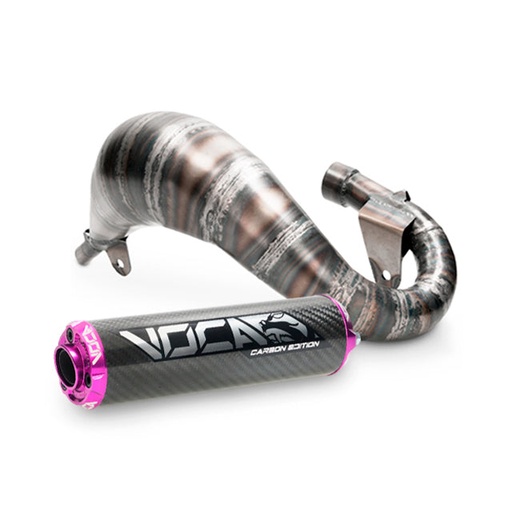 [VCR-RD37190.CC.CAPU] Escape Beta RR Enduro/SM 2012-2020 Cross Carbon 80/90cc VOCA Racing - silenciador cazoleta violeta