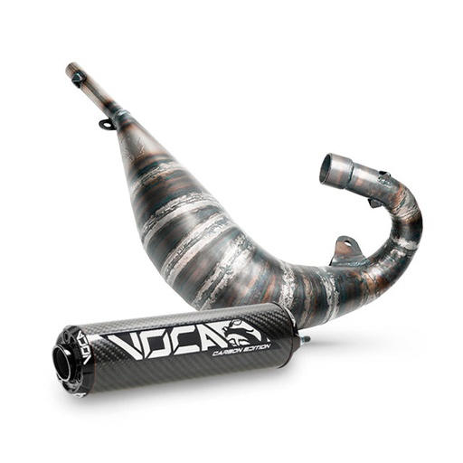 [VCR-RD37184.CC.CABK] Escape VOCA Cross Carbon 80/90cc Sherco 50 SM-R / SE-R - silenciador cazoleta negro
