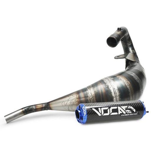 [VCR-RD37185.CC.CABL] Escape Rieju MRT Cross Carbon 80 VOCA Racing - silenciador cazoleta azul
