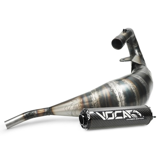 [VCR-RD37185.CC.CABK] Escape Rieju MRT Cross Carbon 80 VOCA Racing - silenciador cazoleta negro