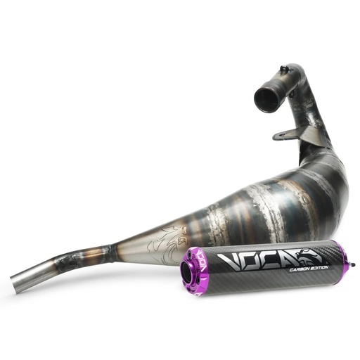 [VCR-RD37185.CC.CAPU] Escape Rieju MRT Cross Carbon 80 VOCA Racing - silenciador cazoleta violeta
