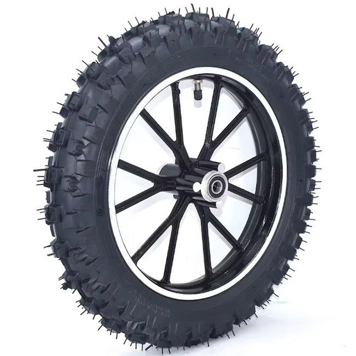 [AP100PB55.10.8.5] Llanta delantera completa Pitbike AllPro KX 50 2025