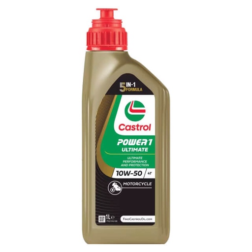 [MO4T00803] Aceite motor 4T 10W50 1L Castrol Power 1 Ultimate