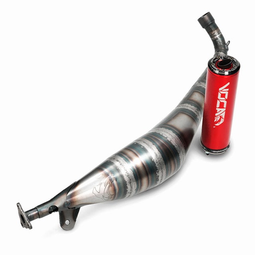 [VCR-RD17247/BL] Escape Voca Road Race 50/70 Derbi Variant - silenciador azul