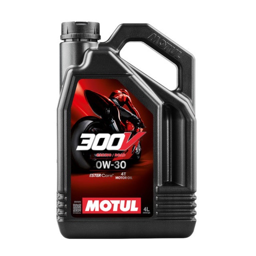 [112545] Aceite motor 0W30 300V Factory Line Road Racing 4L Motul