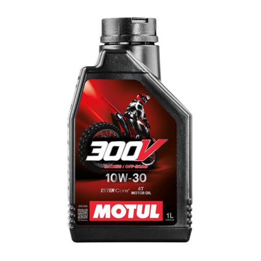 [112536] Aceite motor 10W30 300V Factory Line Off Road Racing 1L Motul