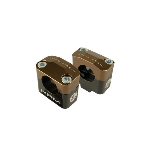 [KR779F] Torretas de manillar 28mm KRM - bronce