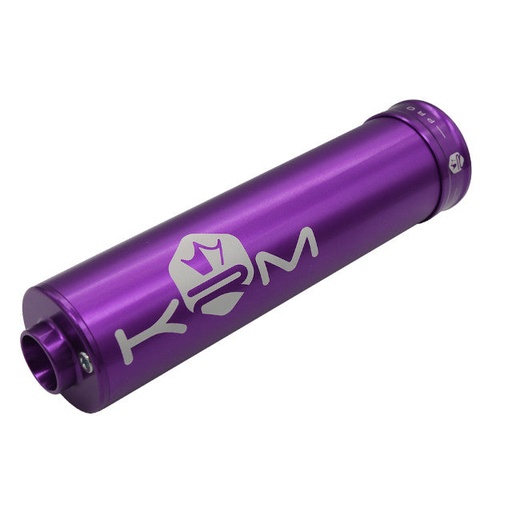 [KR794F] Silenciador escape KRM 90-110cc aluminio 19 - Violeta