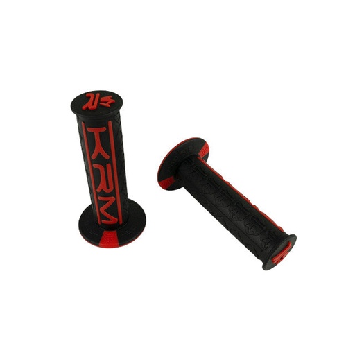 [KR840F] Puños KRM Pro Ride - negro/rojo