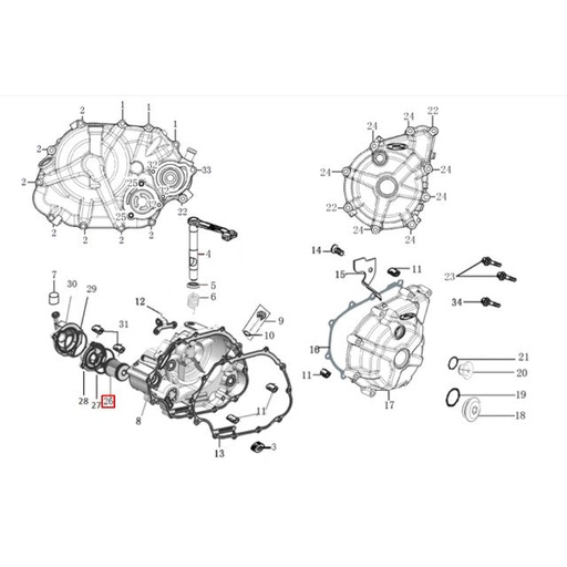 [0/228.003.0026] Filtro de aceite Rieju Aventura / Century / MRT 125