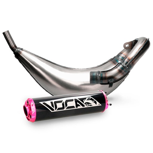 [VCR-RD39181/BKPI] Escape VOCA CROSS 50/70cc (CE) Fantic - silenciador rosa