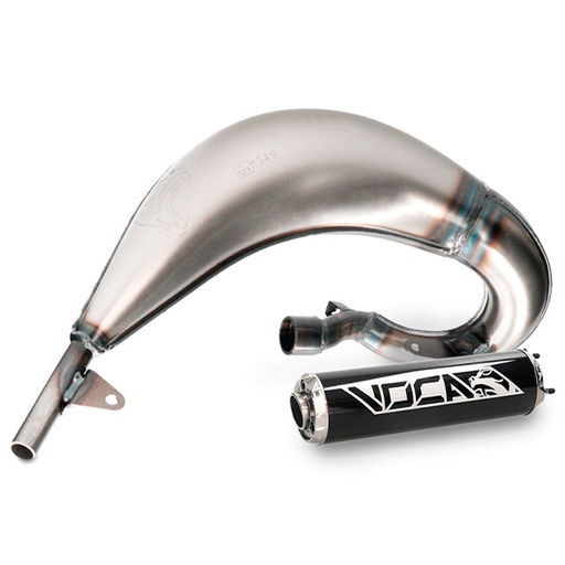 [VCR-RD39190/BKAL] Escape Beta RR Enduro/SM 12-20 lado derecho VOCA Cross (CE) - silenciador gris