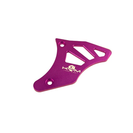 [KR825F] Tapa cubre piñón Derbi aluminio KRM - rosa