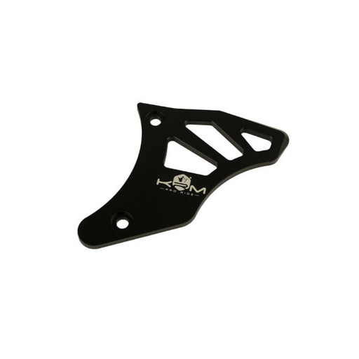 [KR820F] Tapa cubre piñón Derbi aluminio KRM - negro