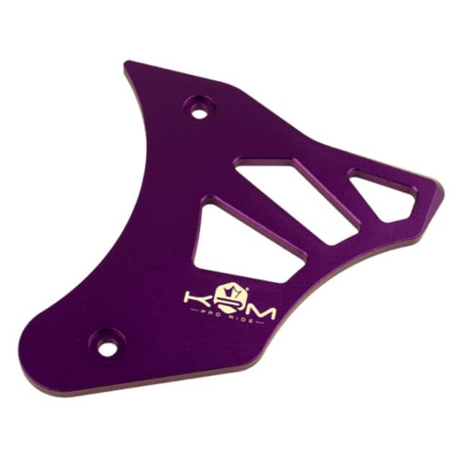 [KR815F] Tapa cubre piñón Minarelli AM6 aluminio KRM - violeta