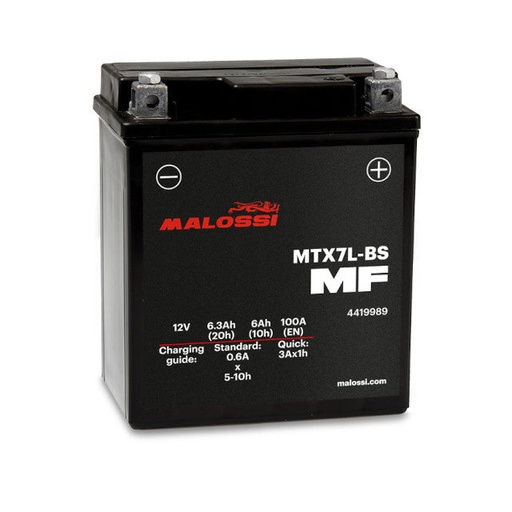 [4419989] Bateria MTX7L-BS MF Malossi