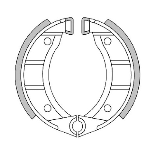 [176.0151/R] Mordazas de freno Piaggio Boxer d.90x18mm For Race Polini