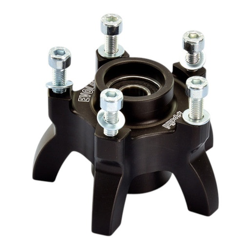 [178.0250] Buje rueda delantera Piaggio ZIP SP 1/2 Polini - negro