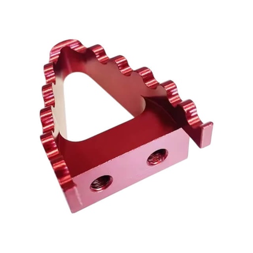 [AP100PB00BPT.RE] Puntera pedal de freno CNC roja Pitbike Allpro