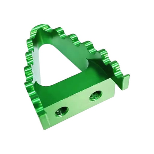 [AP100PB00BPT.GR] Puntera pedal de freno CNC verde Pitbike Allpro
