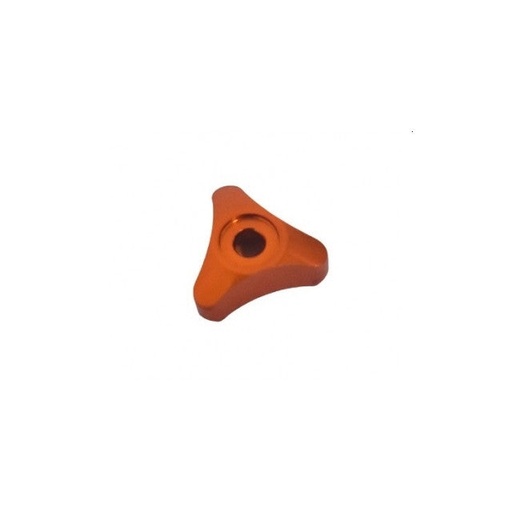 [AP100PB00SHK.K3F.01] Rueda regulación compresión suspensión K3 CNC naranja Pitbike Allpro