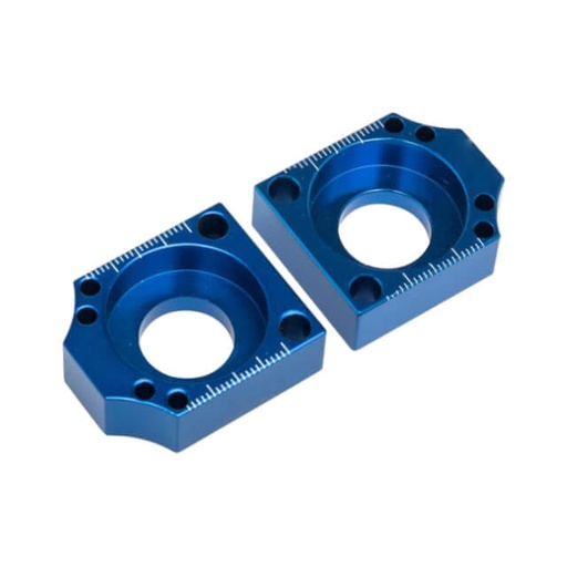 [AP100PB00WHT.BL] Tensores de cadena CNC azul Pitbike AllPro