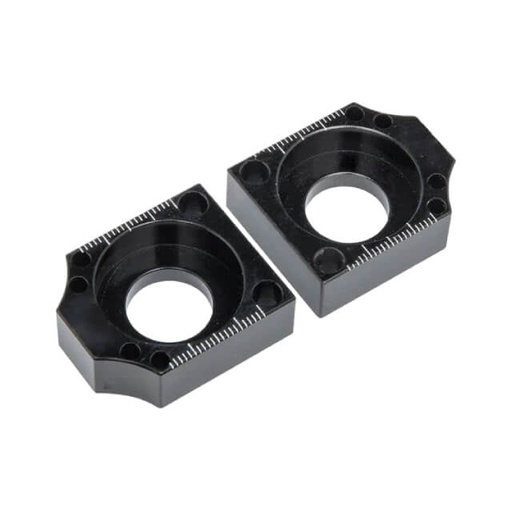 [AP100PB00WHT.BK] Tensores de cadena CNC negro Pitbike AllPro