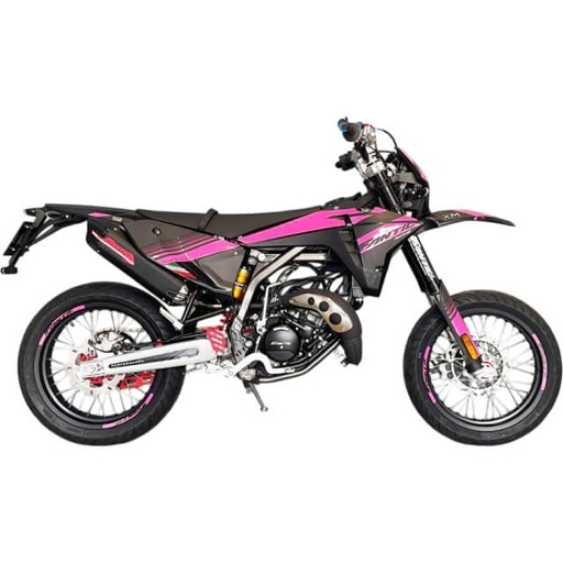 [M24-MS50P-RO-EU] Fantic XM 50 Motard 2T performance E5 rosa
