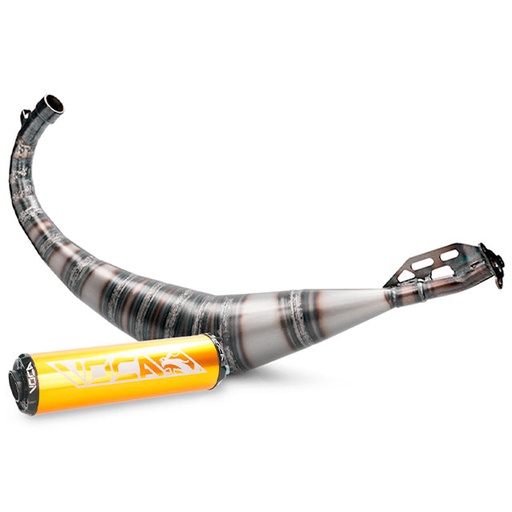 [VCR-RD25188/GOBK] Escape Minarelli AM6 Rookie 50/70cc VOCA (CE) silenciador oro