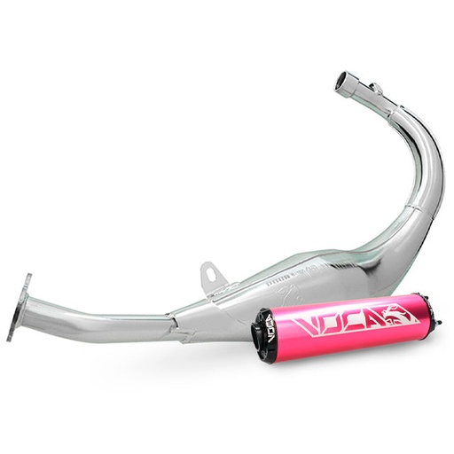 [VCR-RD15188/PIBK] Escape Minarelli AM6 Chromed 50/70cc VOCA (CE) Silenciador rosa