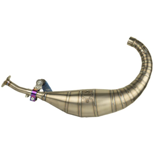 [KR745F-254] Bufanda de escape titanio KRM Derbi 80-90cc