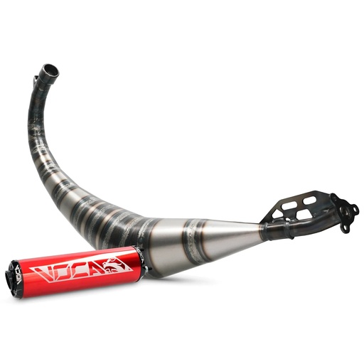 [VCR-RD25184/REBK] Escape Sherco 50 SM-R / SE-R Voca Rookie 50/70cc (CE) - silenciador rojo