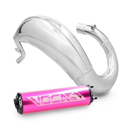 [VCR-RD38184/PUBK] Escape Sherco 50 SM-R / SE-R >14 VOCA Cross Chromed 50/70cc (CE) - Silenciador violeta